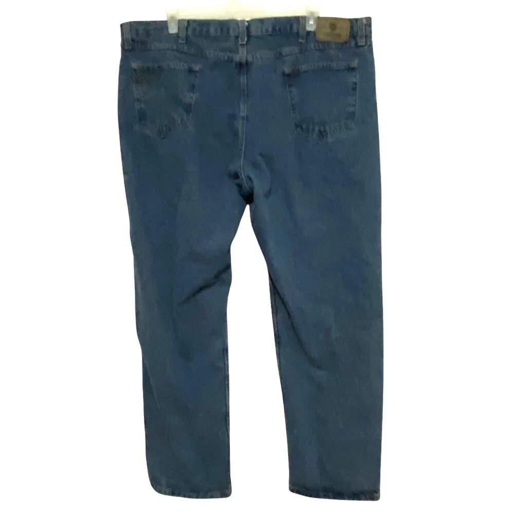 Wrangler Mens Jeans 44x32 Bootcut Western Cowboy Rodeo Work Wear Country Classic